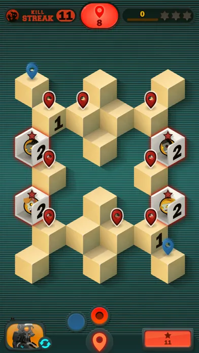 Zombie Sweeper: Action Puzzle 스크린샷