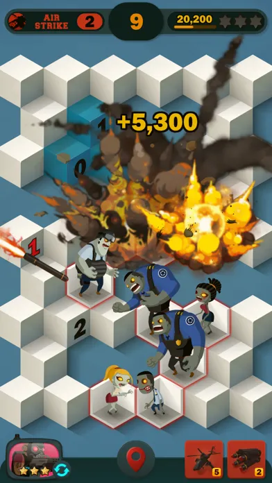 Zombie Sweeper: Action Puzzle 스크린샷