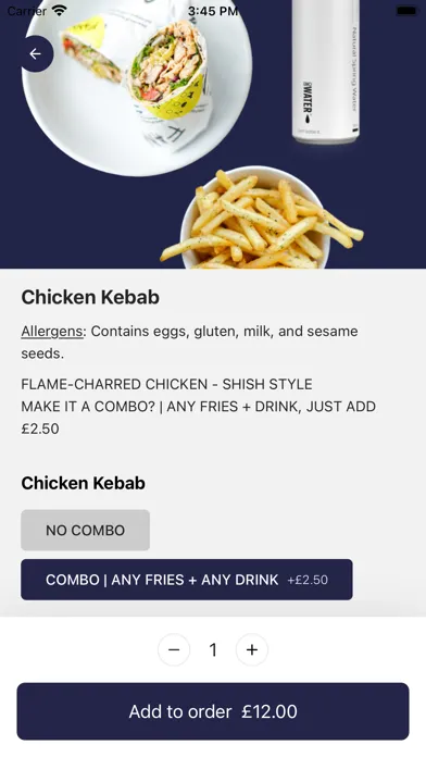 Capturas de tela do Fanny's Kebabs