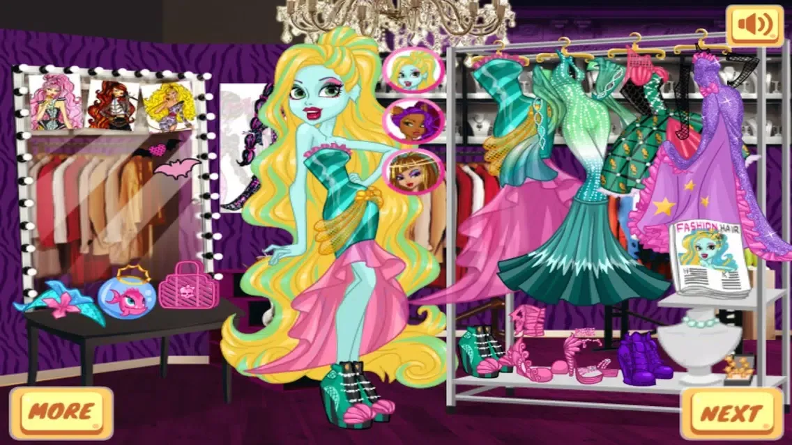 Competition With Monster Dress Up Fun 스크린샷
