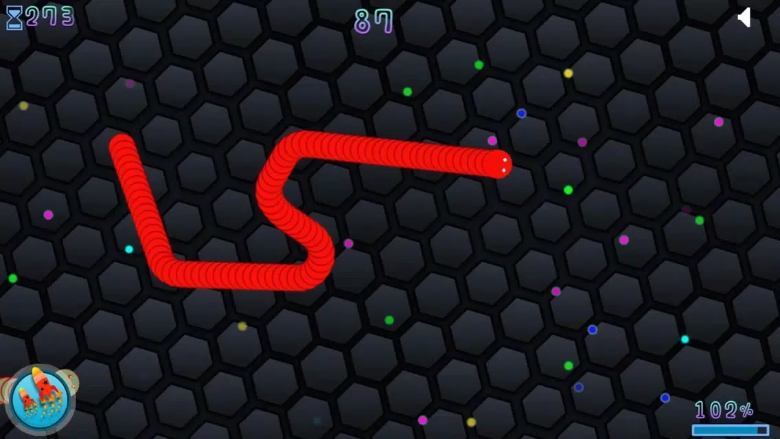 Red Snake Moves Kids Game Screenshots