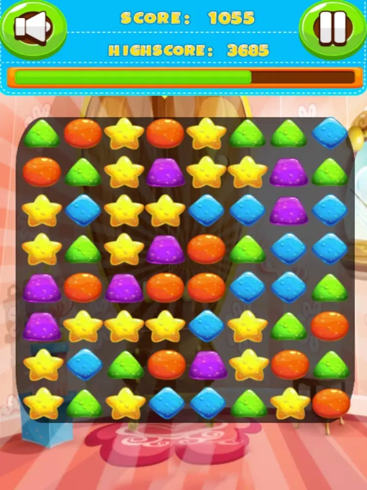 Zrzuty ekranu The Jelly Friends Match Puzzle Game iPad 