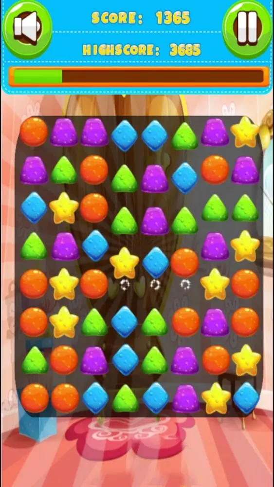 Zrzuty ekranu The Jelly Friends Match Puzzle Game