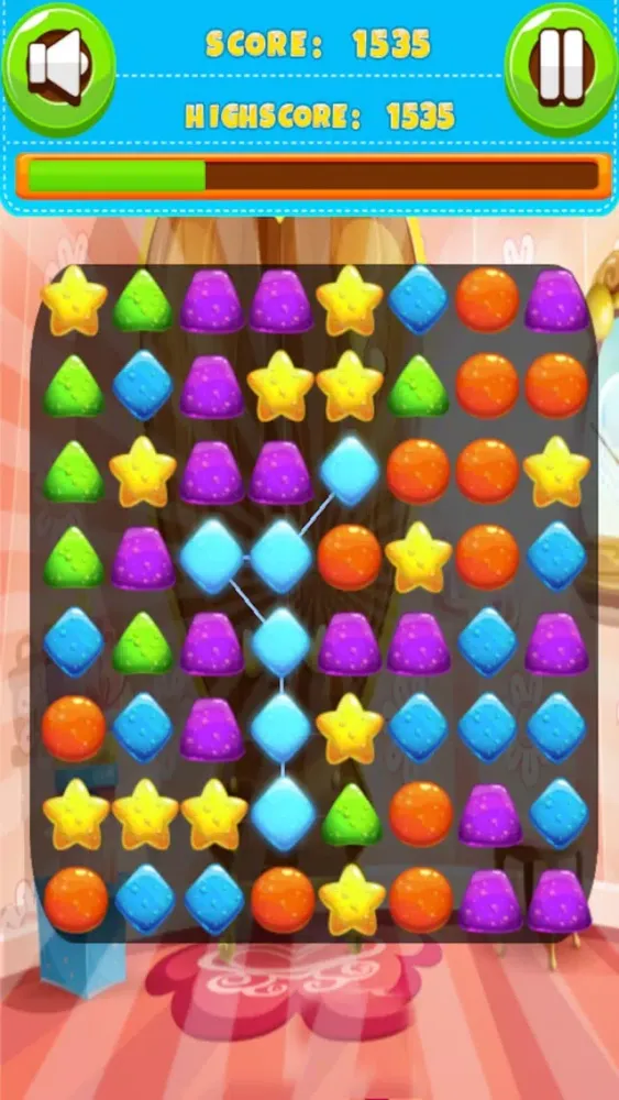 Zrzuty ekranu The Jelly Friends Match Puzzle Game