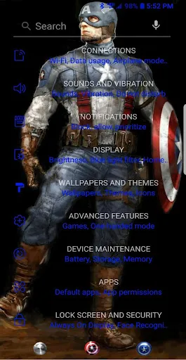 Translucent Substratum Theme স্ক্রিনশট