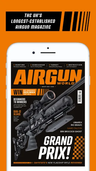 Tangkapan layar Airgun World Magazine