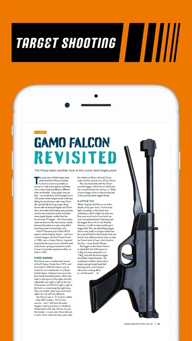 Tangkapan layar Airgun World Magazine