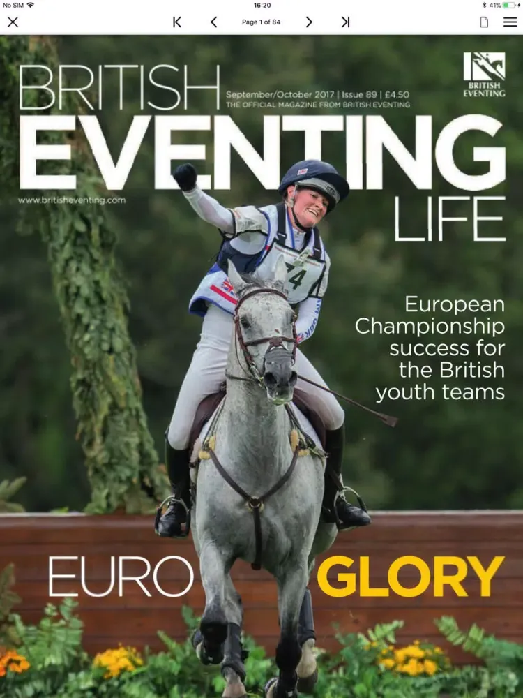تصاویر British Eventing Life iPad 
