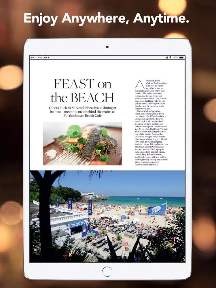 Cornwall Life Magazine iPad  스크린샷