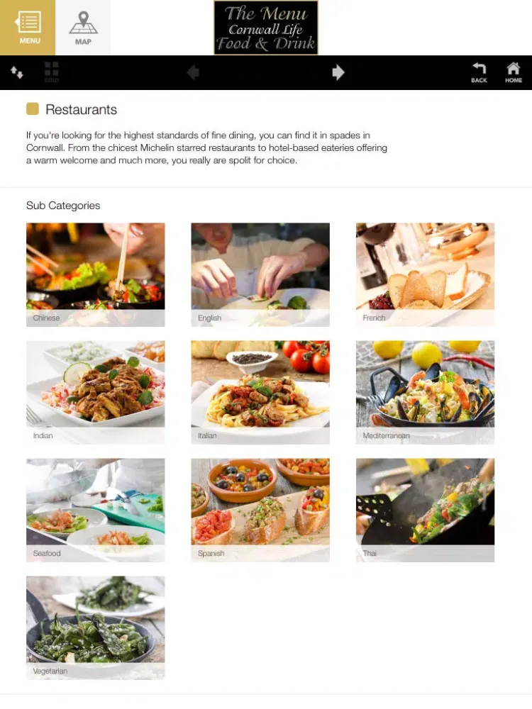 Captures d'écran de Cornwall Life Food and Drink - The Menu iPad 
