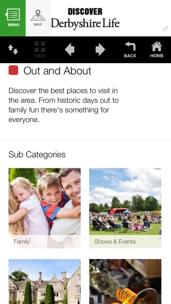 Zrzuty ekranu Discover - Derbyshire Life