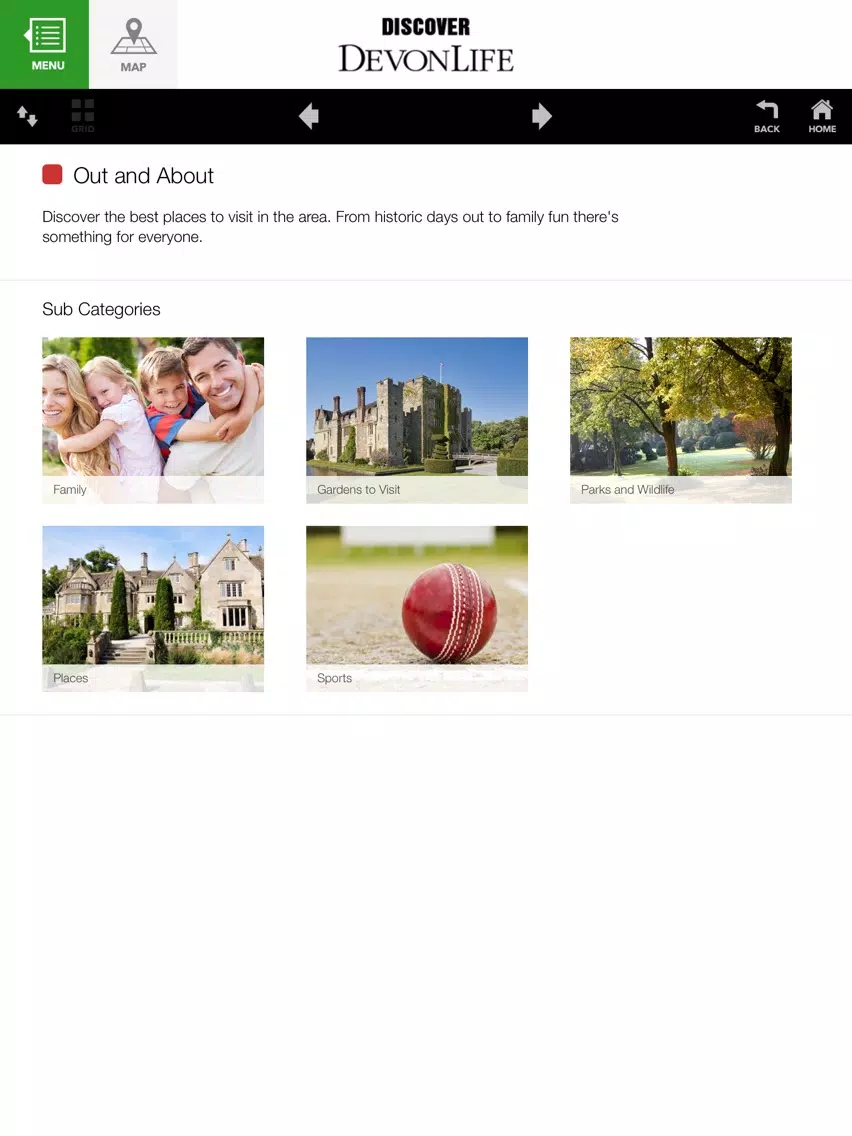 Zrzuty ekranu Discover - Devon Life iPad 