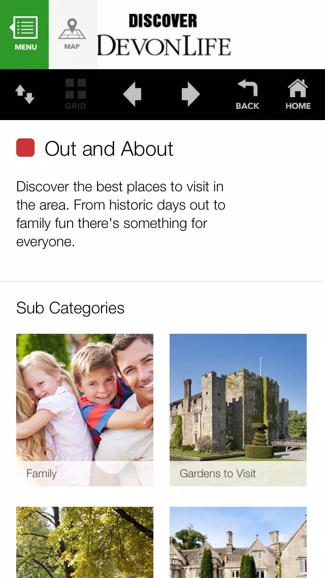 Zrzuty ekranu Discover - Devon Life