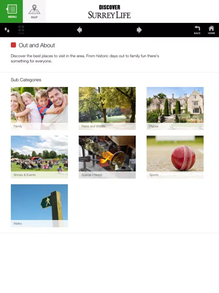 Discover - Surrey Life iPad 应用截图