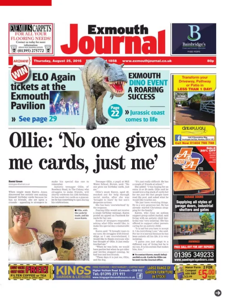 Captures d'écran de Exmouth Journal iPad 