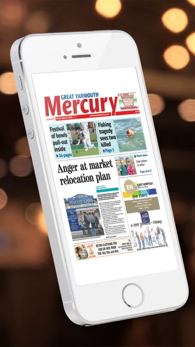 Captures d'écran de Great Yarmouth Mercury