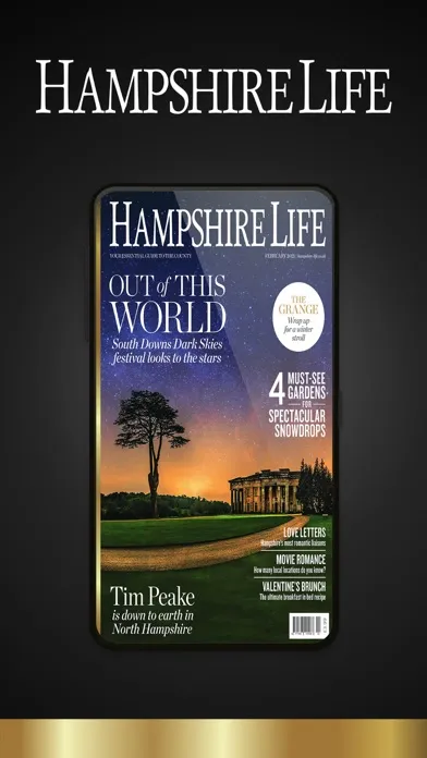 Capturas de pantalla de Hampshire Life Magazine