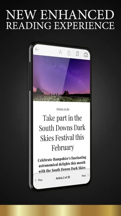 Capturas de pantalla de Hampshire Life Magazine