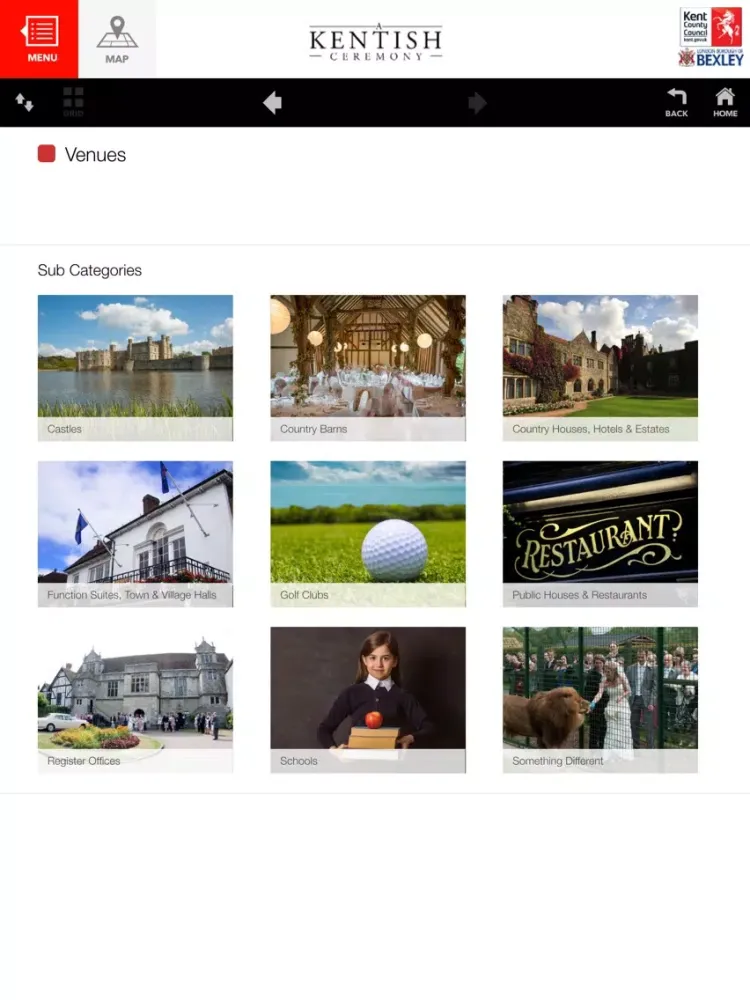 تصاویر A Kentish Ceremony - Wedding Venues in Kent iPad 