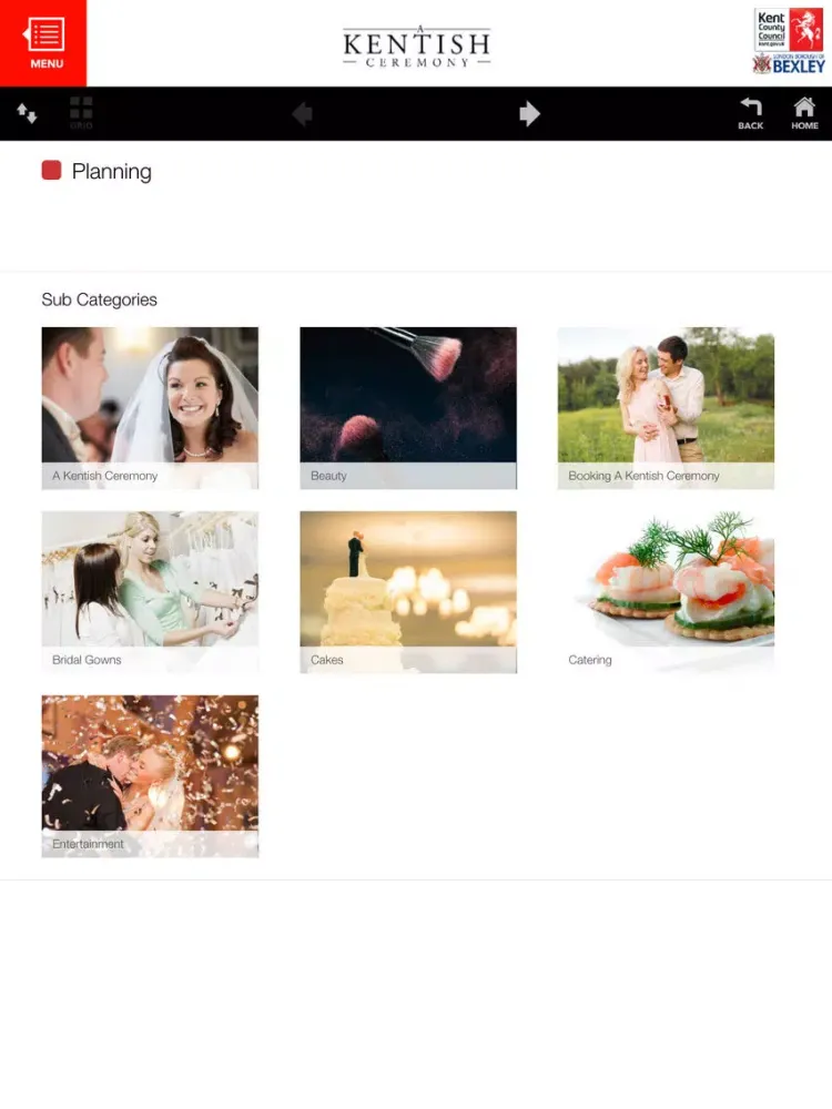 تصاویر A Kentish Ceremony - Wedding Venues in Kent iPad 