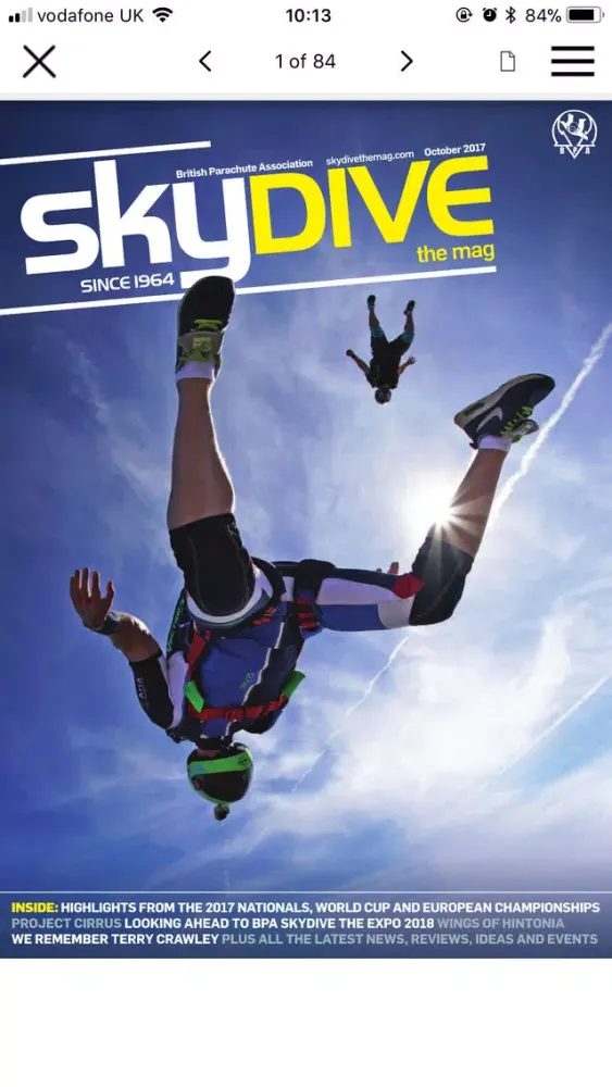 Skydive The Mag 스크린샷