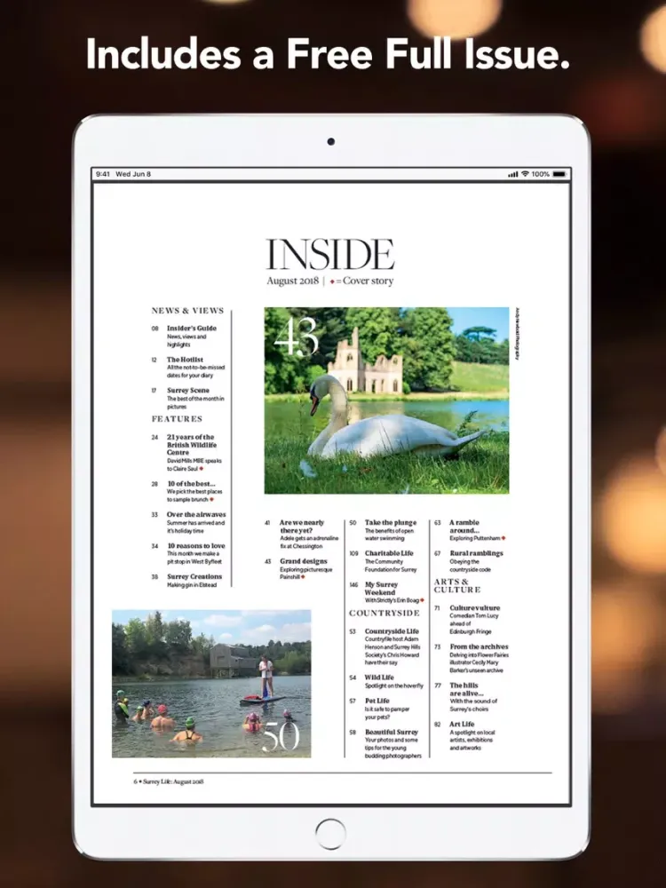 Surrey Life Magazine iPad  Ekran Görüntüleri