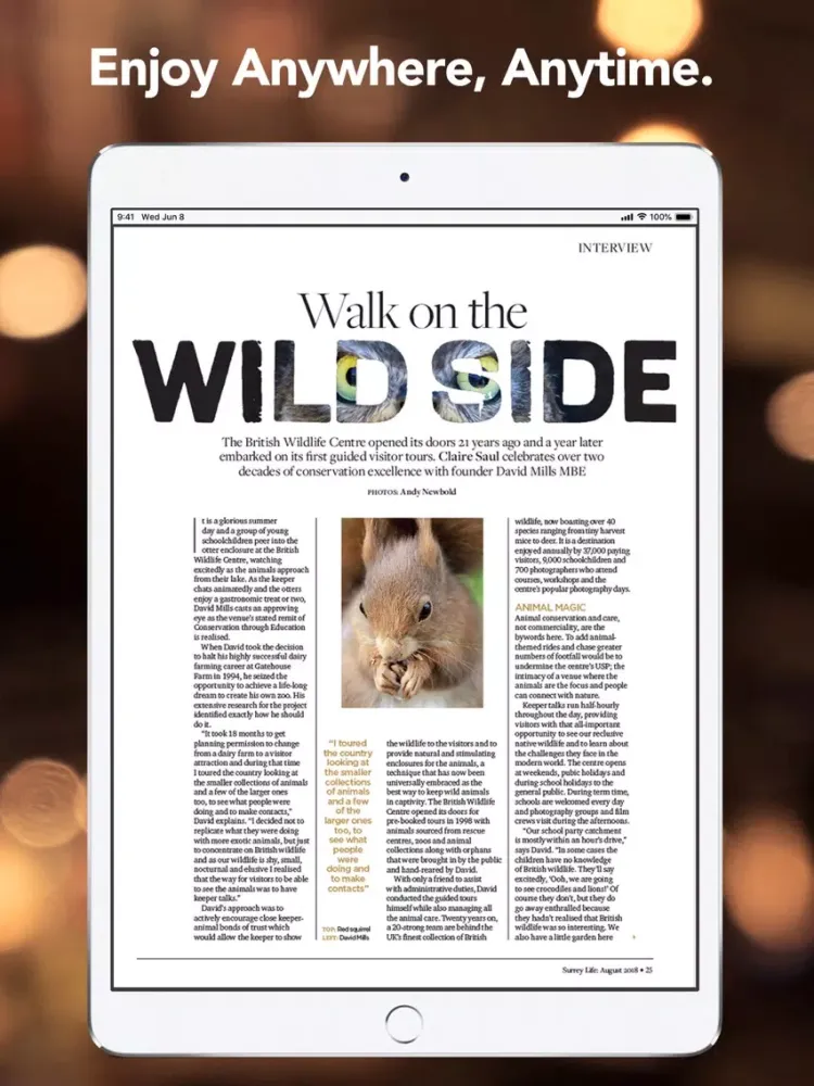 Surrey Life Magazine iPad  Ekran Görüntüleri