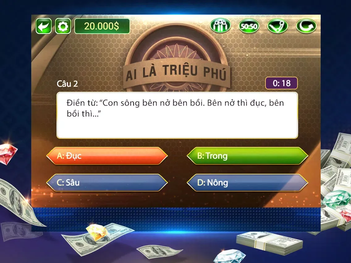 Ai la trieu phu new iPad 应用截图