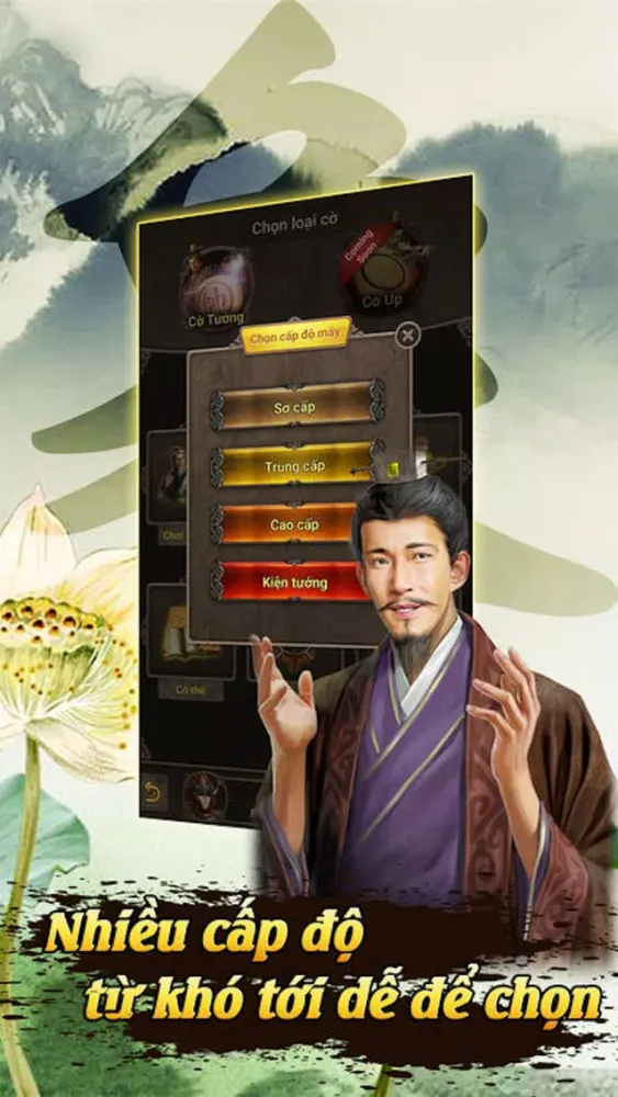 Tangkapan skrin Game Co Tuong, Co Up Offline