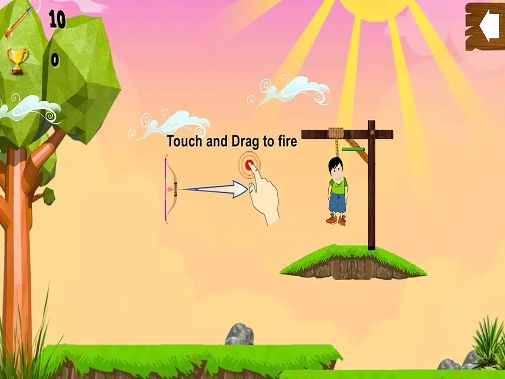 Capturas de tela do Archery SHooting Delux iPad 