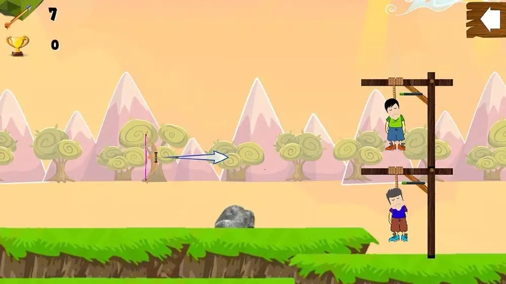 Capturas de tela do Archery SHooting Delux