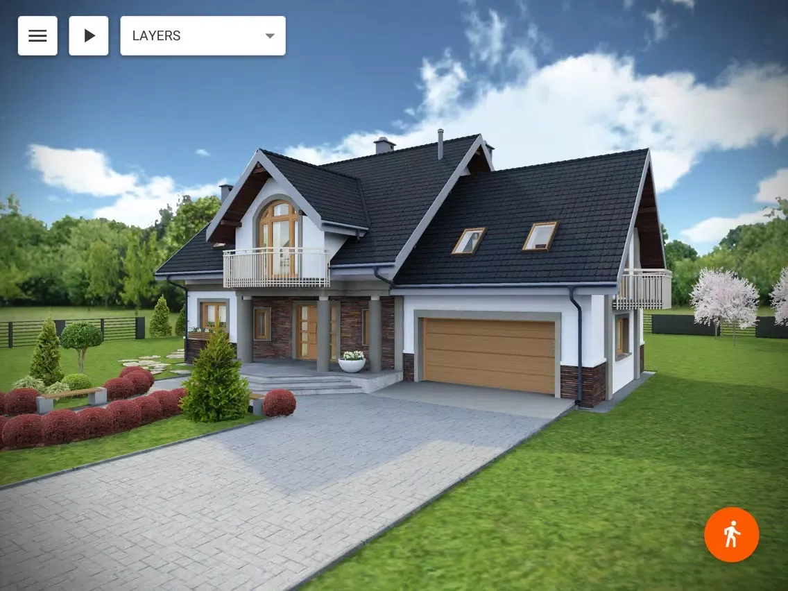 Tangkapan layar Projekt domu Heliodor iPad 