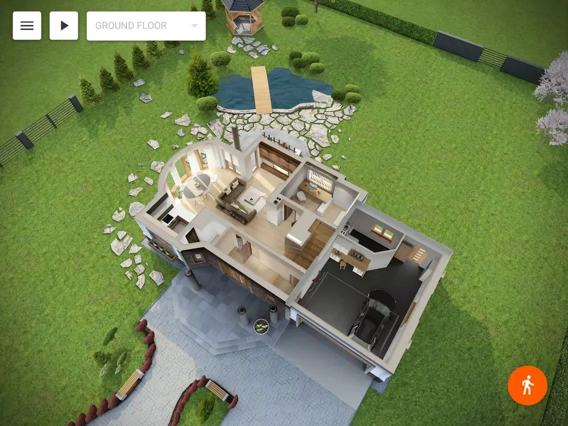 Tangkapan layar Projekt domu Heliodor iPad 
