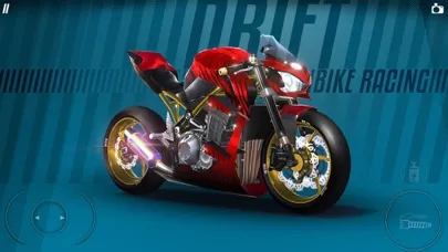 Tangkapan skrin Drift Bike Racing