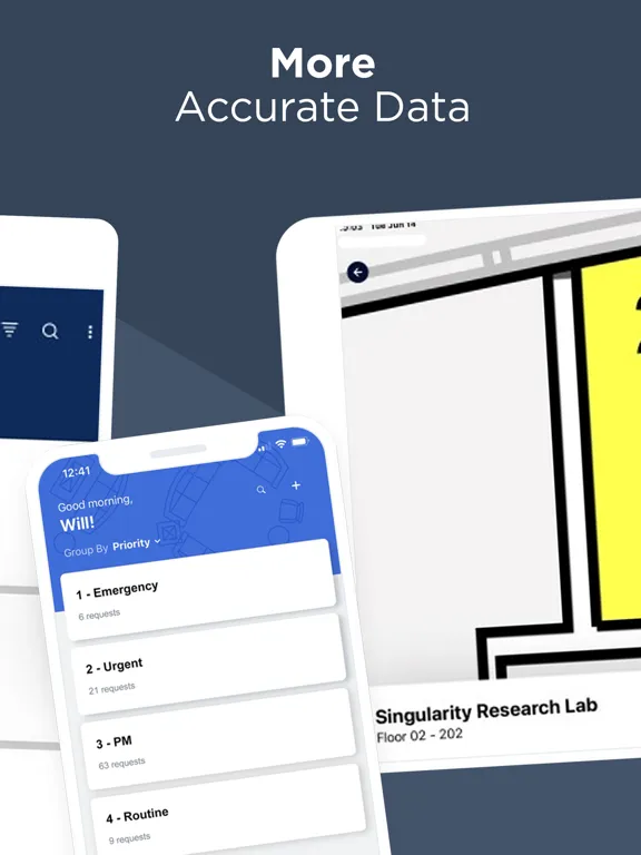 Archibus OnSite iPad  Screenshots