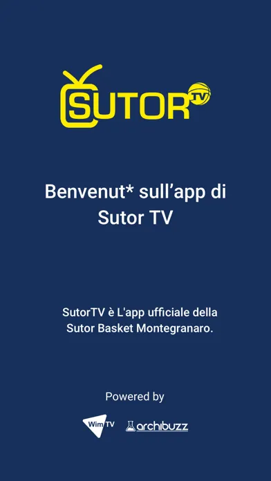 Captures d'écran de Sutor TV