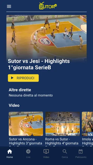 Captures d'écran de Sutor TV
