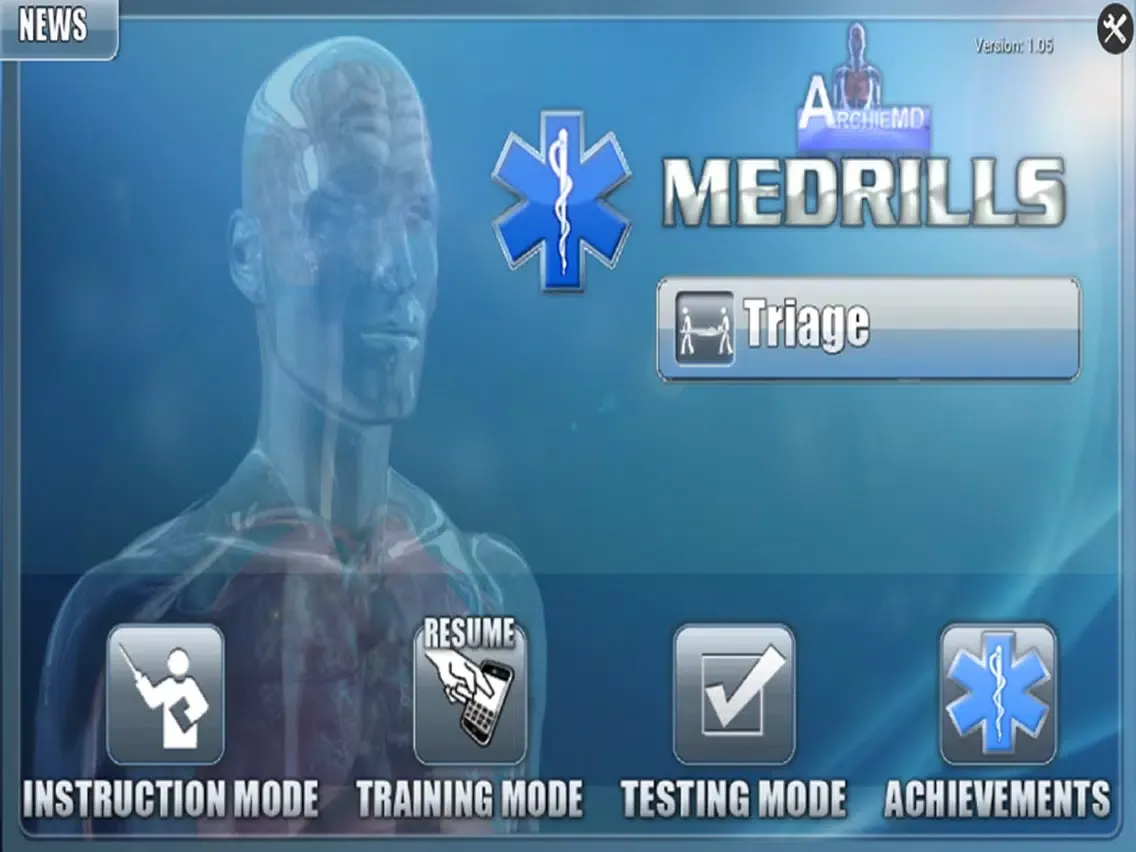 Medrills: Triage iPad  スクリーンショット