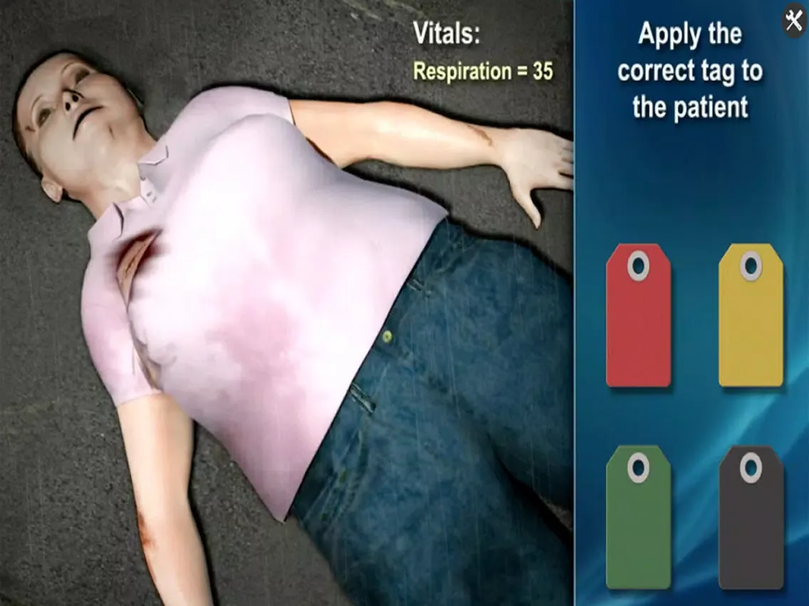 Medrills: Triage iPad  スクリーンショット