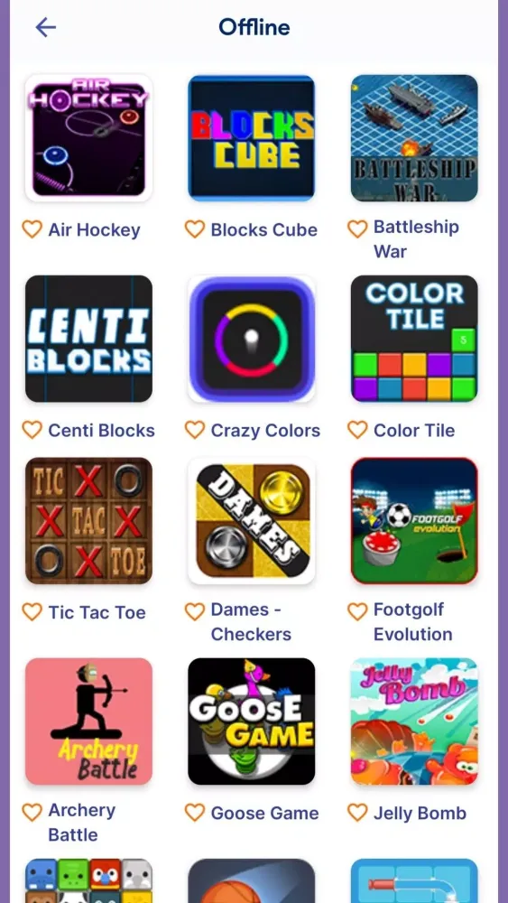 Offline and Online Games - V2 Screenshots