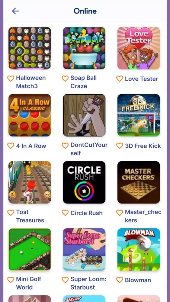Offline and Online Games - V2 Screenshots