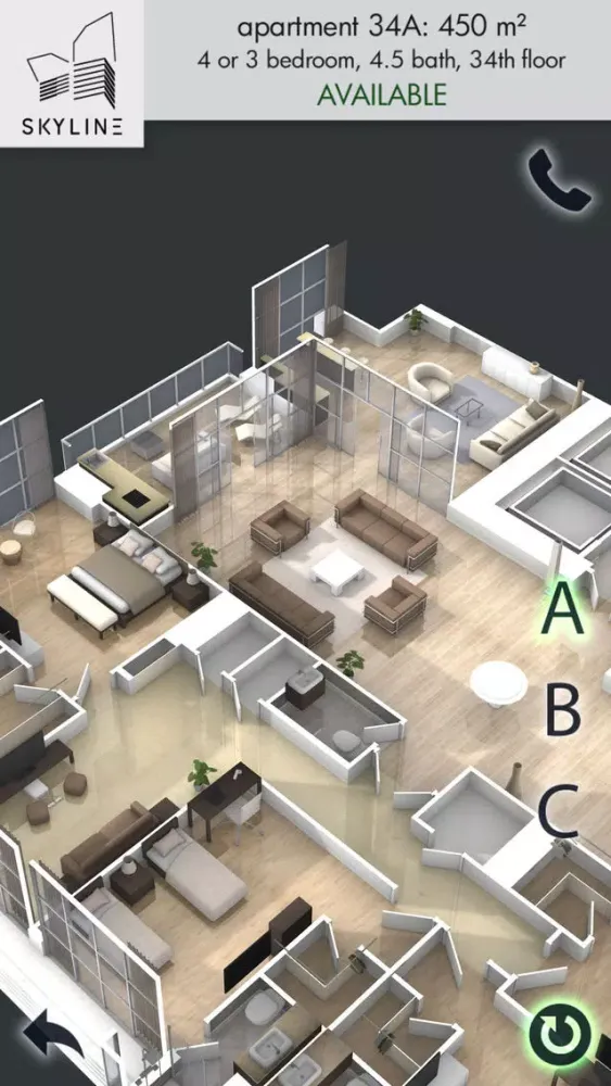 Ảnh chụp màn hình của Desarrollo Bahia: Skyline