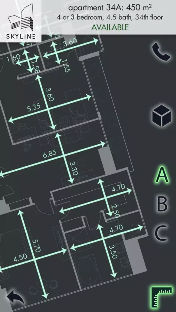 Ảnh chụp màn hình của Desarrollo Bahia: Skyline