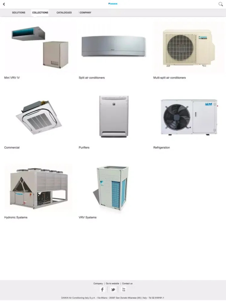 تصاویر Daikin Italy iPad 