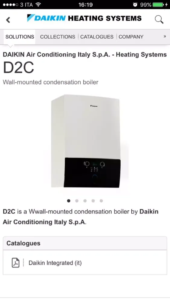 Tangkapan skrin DAIKIN HEATING SYSTEMS