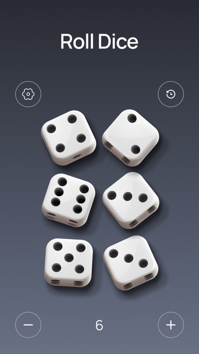Phone Dice Roller Screenshots