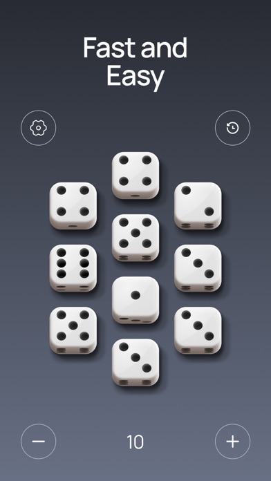 Phone Dice Roller Screenshots