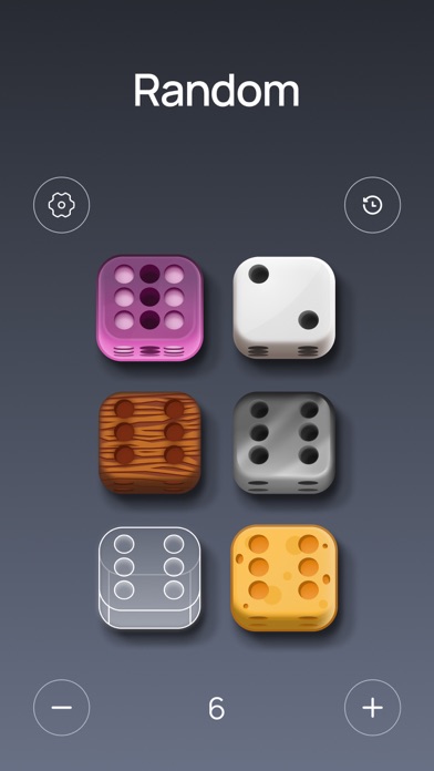 Phone Dice Roller Screenshots
