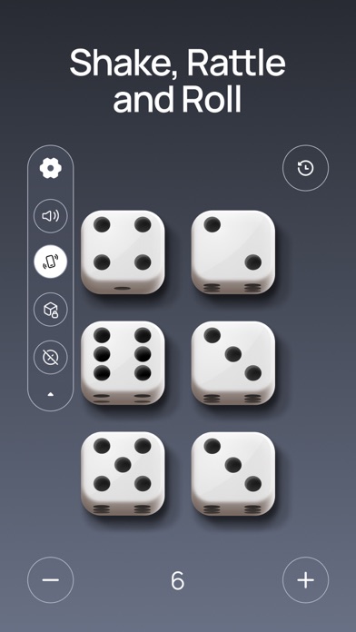 Phone Dice Roller Screenshots