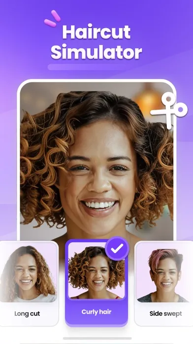 Hair Changer Editor AI スクリーンショット